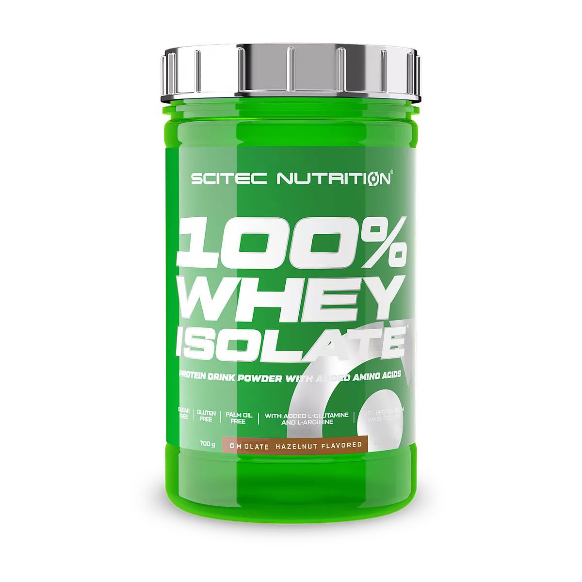 Протеїн Scitec Nutrition 100% Whey Isolate Шоколад та лісовий горіх, в порошку, 700 г